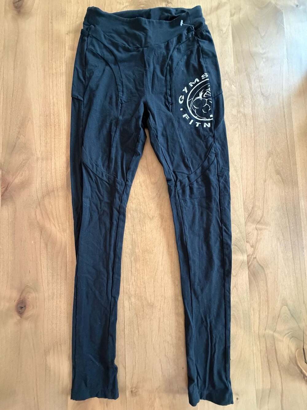 Gyms Fitness Black Athletic Leggings
